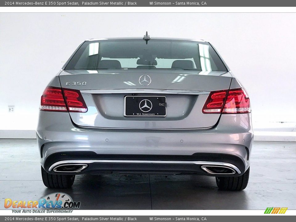 2014 Mercedes-Benz E 350 Sport Sedan Paladium Silver Metallic / Black Photo #3