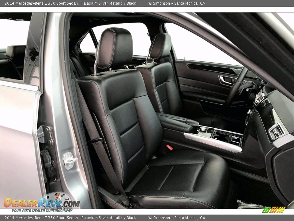 2014 Mercedes-Benz E 350 Sport Sedan Paladium Silver Metallic / Black Photo #6