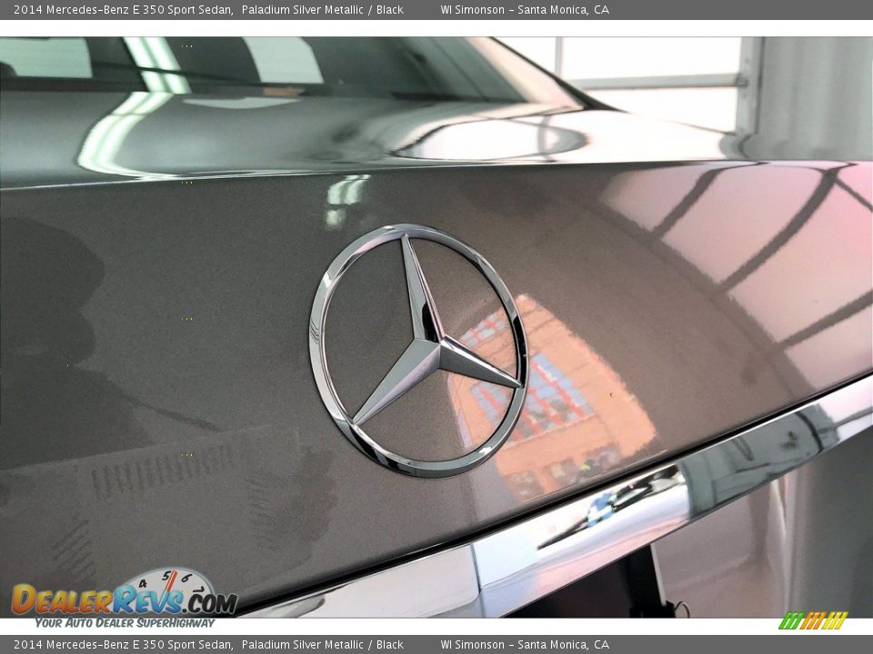 2014 Mercedes-Benz E 350 Sport Sedan Paladium Silver Metallic / Black Photo #7