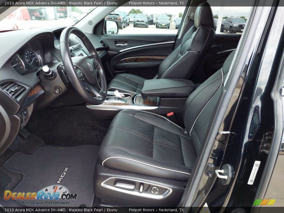 2019 Acura MDX Advance SH-AWD Majestic Black Pearl / Ebony Photo #4