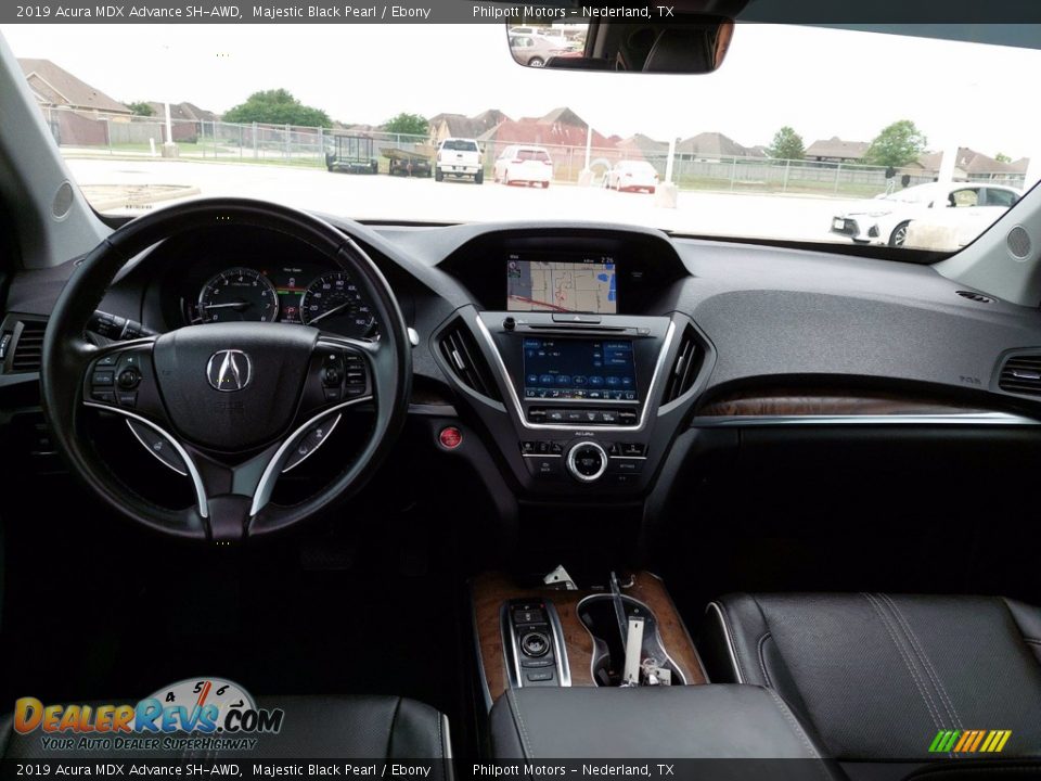 2019 Acura MDX Advance SH-AWD Majestic Black Pearl / Ebony Photo #5