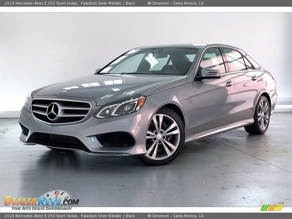 2014 Mercedes-Benz E 350 Sport Sedan Paladium Silver Metallic / Black Photo #12