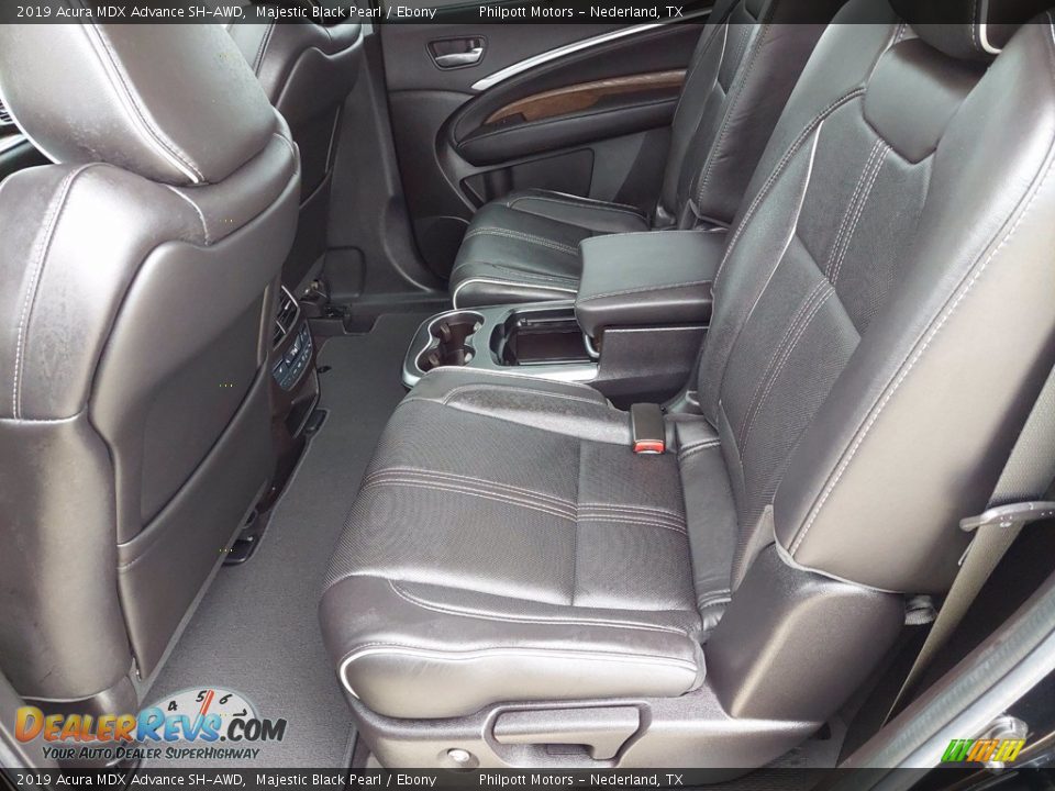 2019 Acura MDX Advance SH-AWD Majestic Black Pearl / Ebony Photo #6