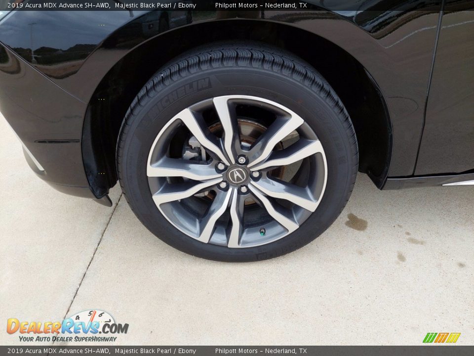2019 Acura MDX Advance SH-AWD Majestic Black Pearl / Ebony Photo #10