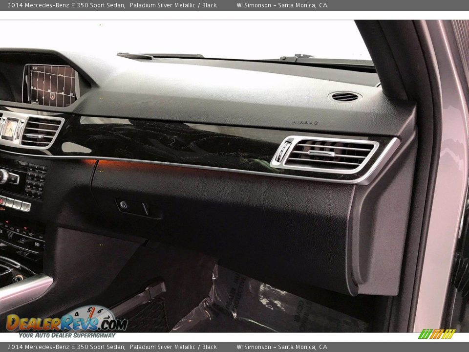 2014 Mercedes-Benz E 350 Sport Sedan Paladium Silver Metallic / Black Photo #16
