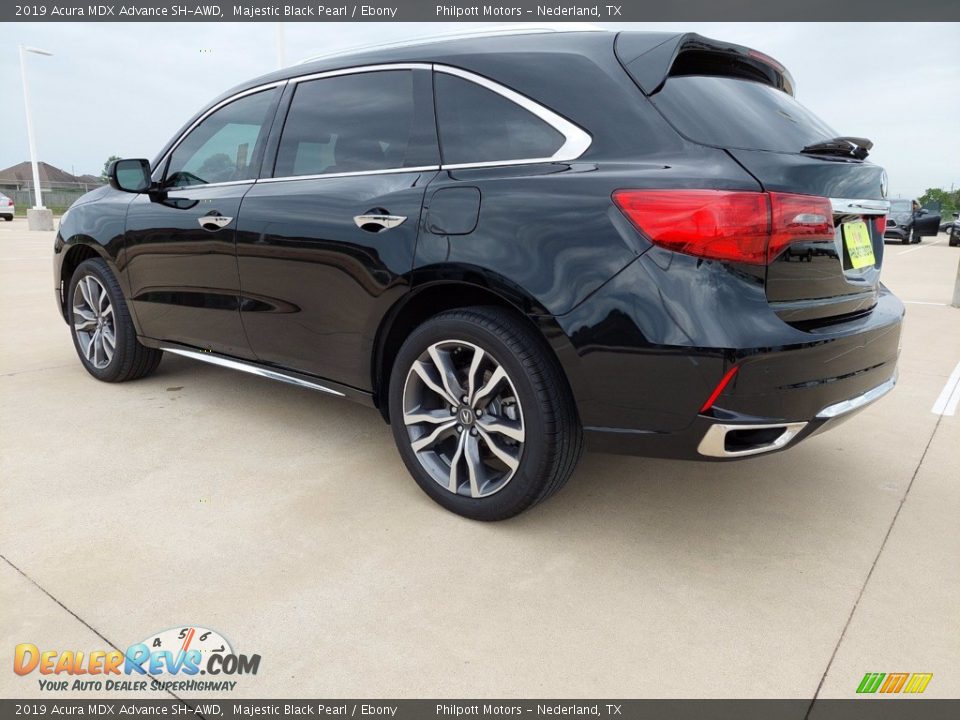 2019 Acura MDX Advance SH-AWD Majestic Black Pearl / Ebony Photo #11