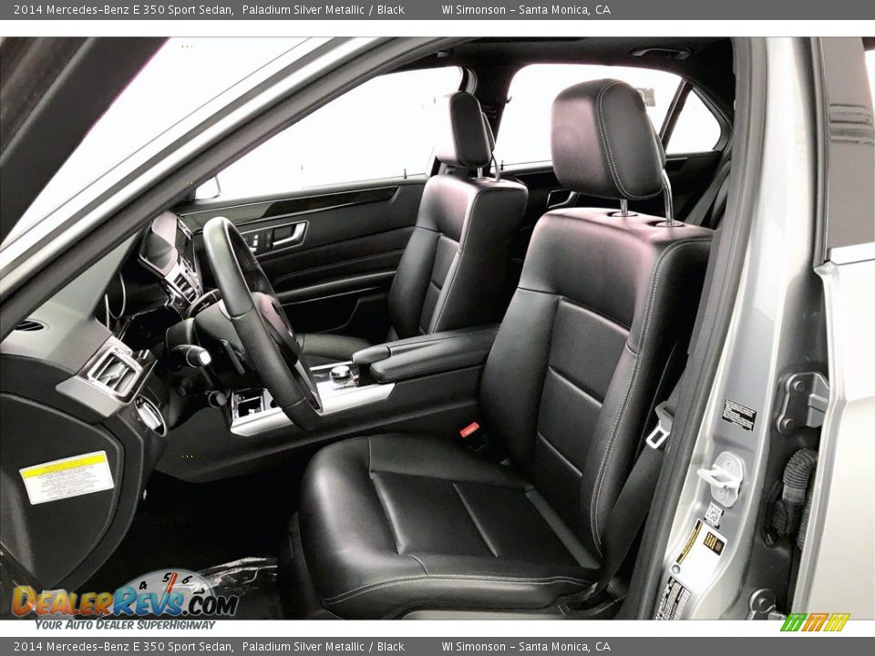 2014 Mercedes-Benz E 350 Sport Sedan Paladium Silver Metallic / Black Photo #18