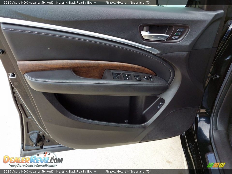 2019 Acura MDX Advance SH-AWD Majestic Black Pearl / Ebony Photo #13