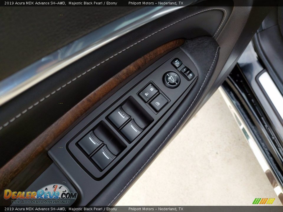 2019 Acura MDX Advance SH-AWD Majestic Black Pearl / Ebony Photo #14