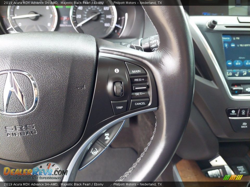 2019 Acura MDX Advance SH-AWD Majestic Black Pearl / Ebony Photo #17