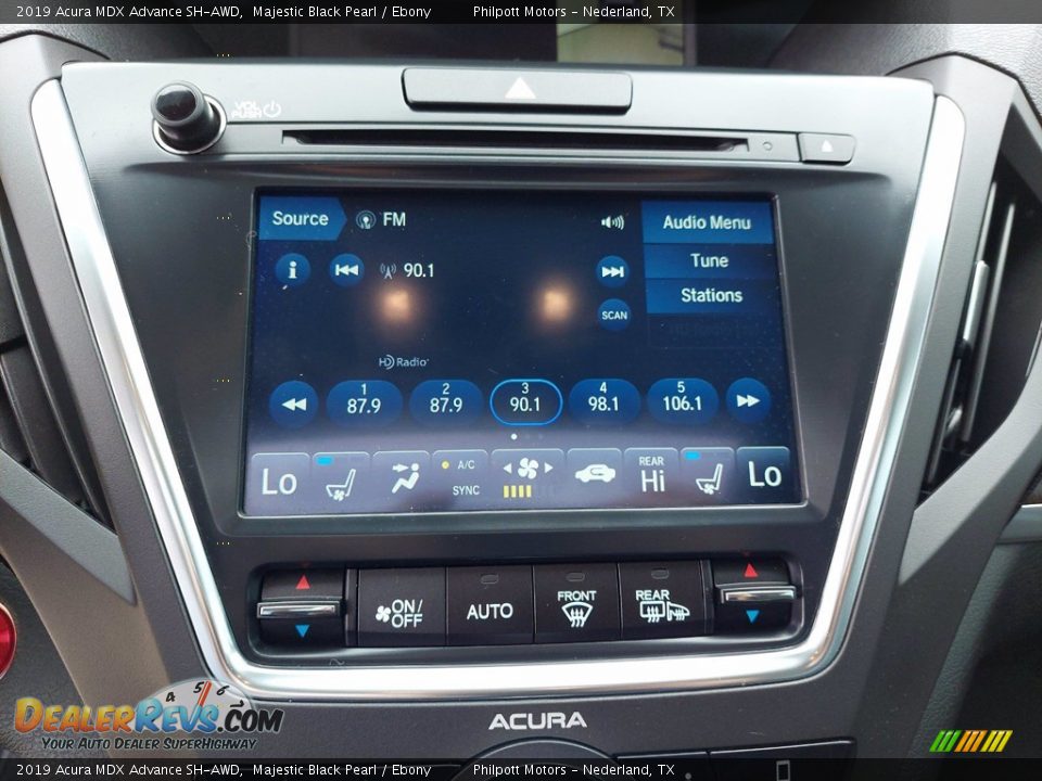 2019 Acura MDX Advance SH-AWD Majestic Black Pearl / Ebony Photo #19