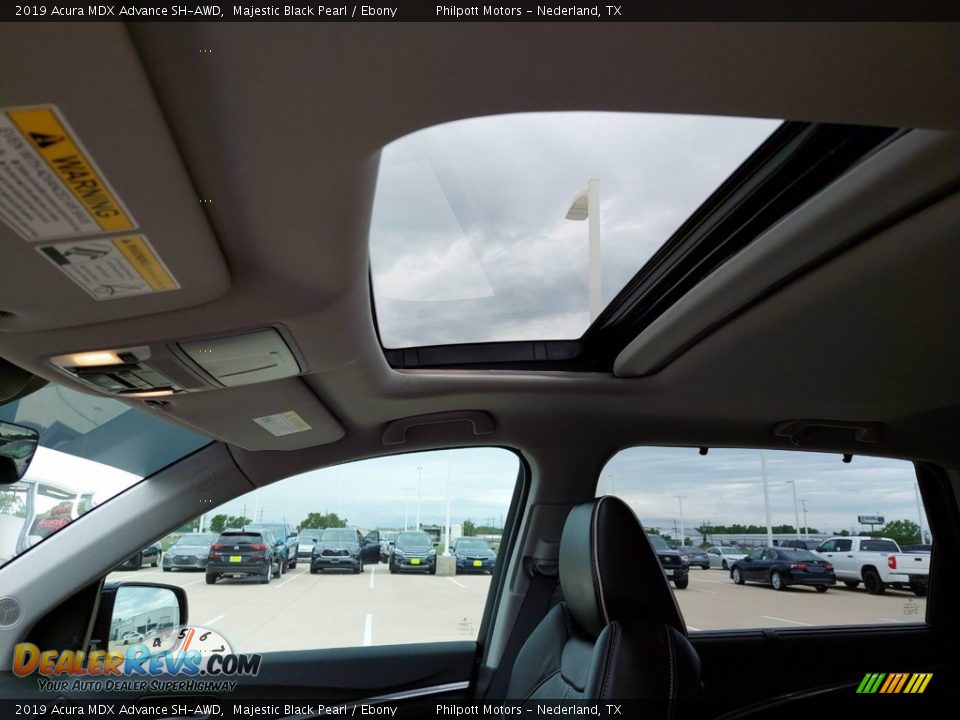 2019 Acura MDX Advance SH-AWD Majestic Black Pearl / Ebony Photo #22