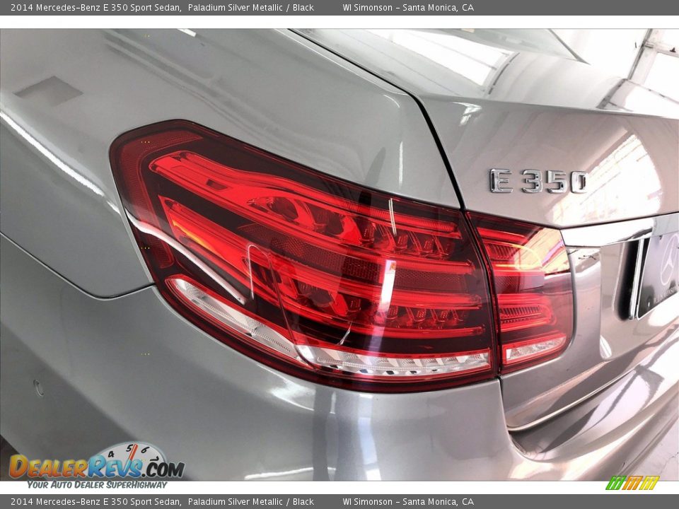 2014 Mercedes-Benz E 350 Sport Sedan Paladium Silver Metallic / Black Photo #29