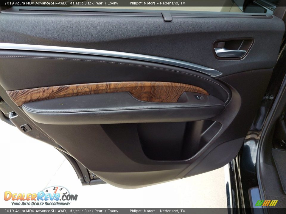 2019 Acura MDX Advance SH-AWD Majestic Black Pearl / Ebony Photo #24