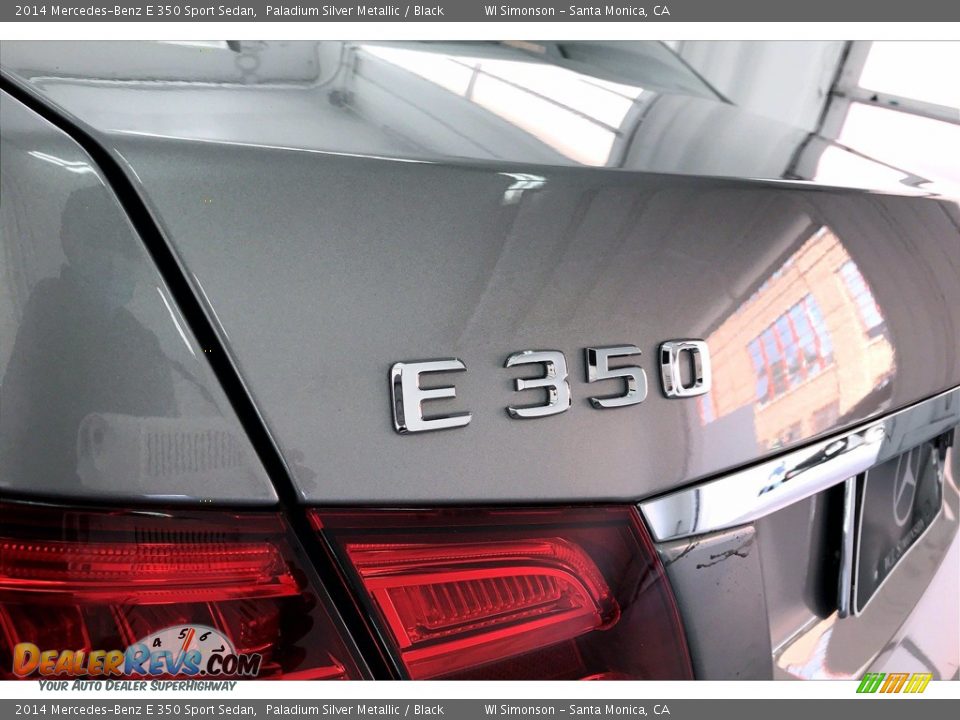 2014 Mercedes-Benz E 350 Sport Sedan Paladium Silver Metallic / Black Photo #31