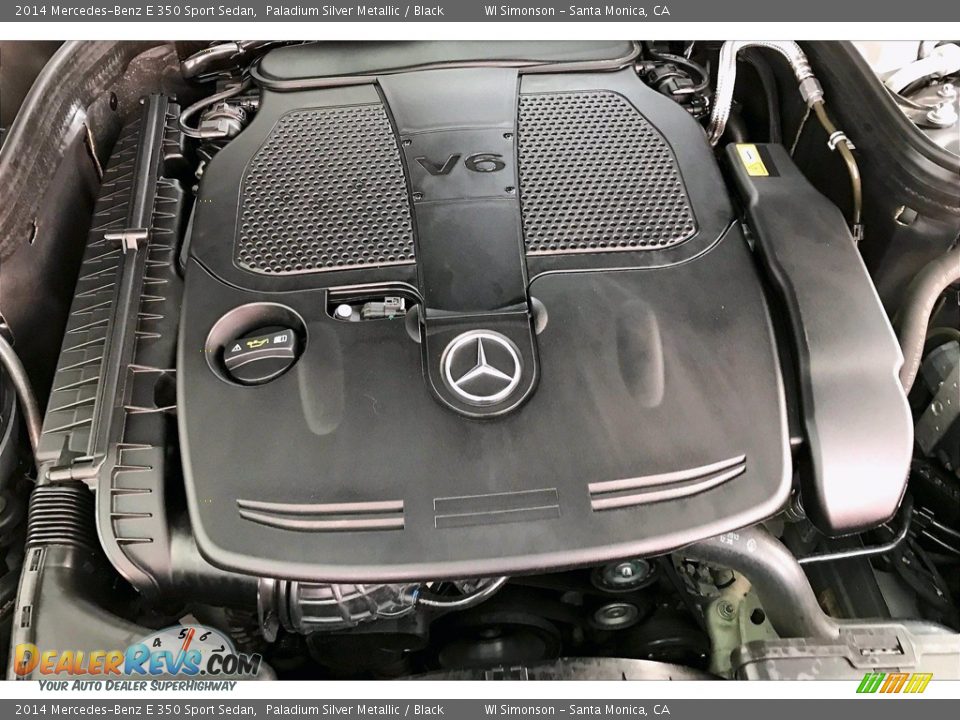 2014 Mercedes-Benz E 350 Sport Sedan Paladium Silver Metallic / Black Photo #32