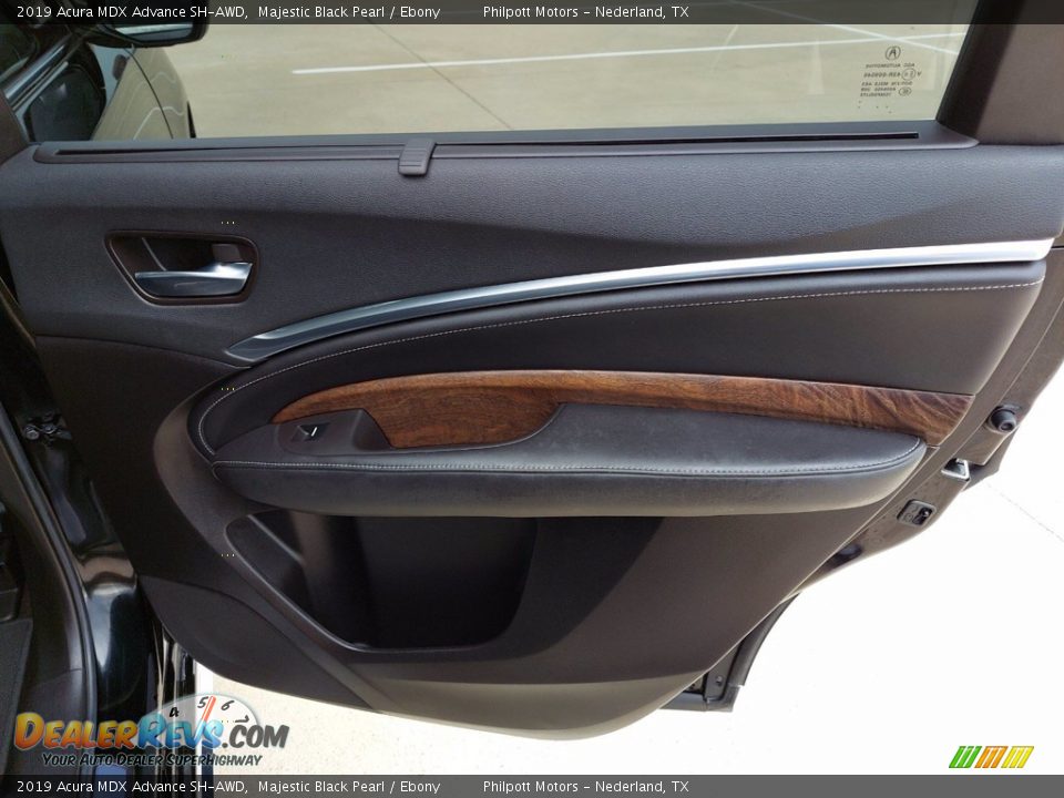 2019 Acura MDX Advance SH-AWD Majestic Black Pearl / Ebony Photo #27