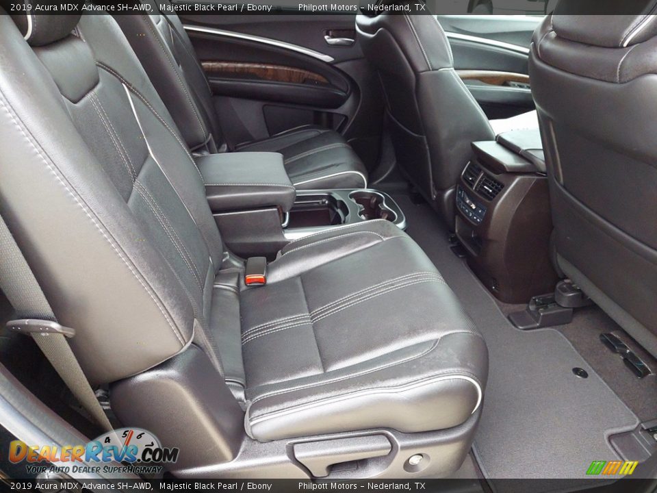 2019 Acura MDX Advance SH-AWD Majestic Black Pearl / Ebony Photo #28