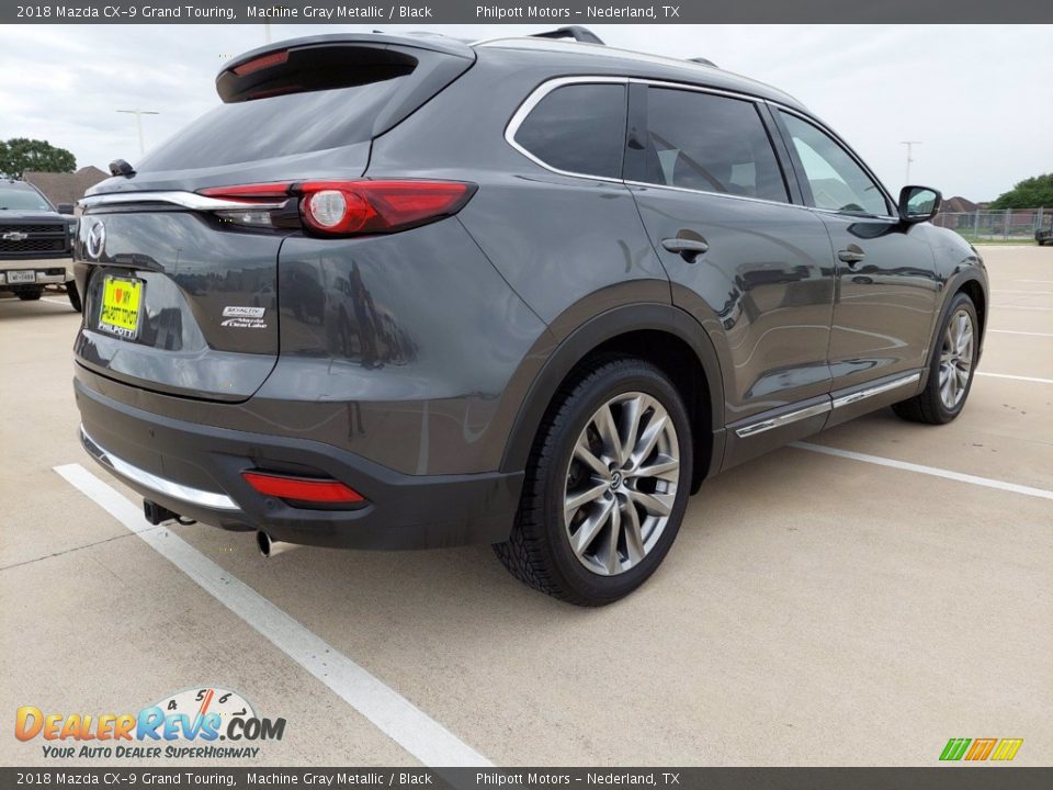 2018 Mazda CX-9 Grand Touring Machine Gray Metallic / Black Photo #3