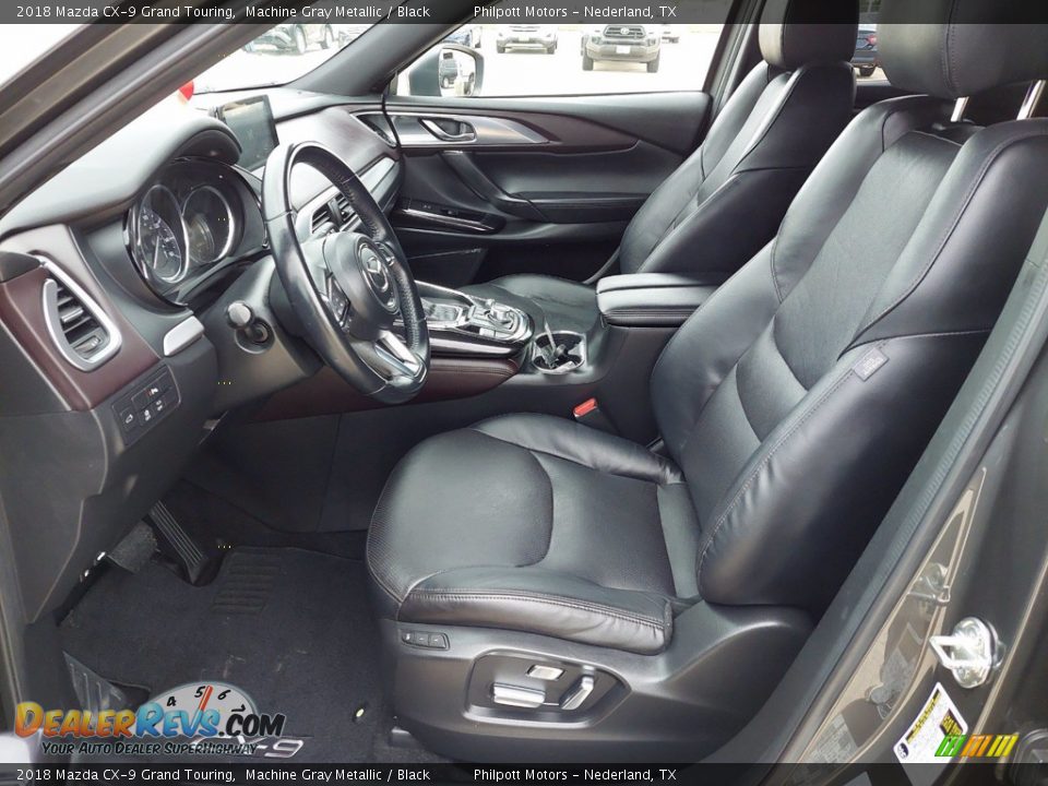 2018 Mazda CX-9 Grand Touring Machine Gray Metallic / Black Photo #4