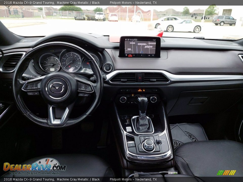 2018 Mazda CX-9 Grand Touring Machine Gray Metallic / Black Photo #5