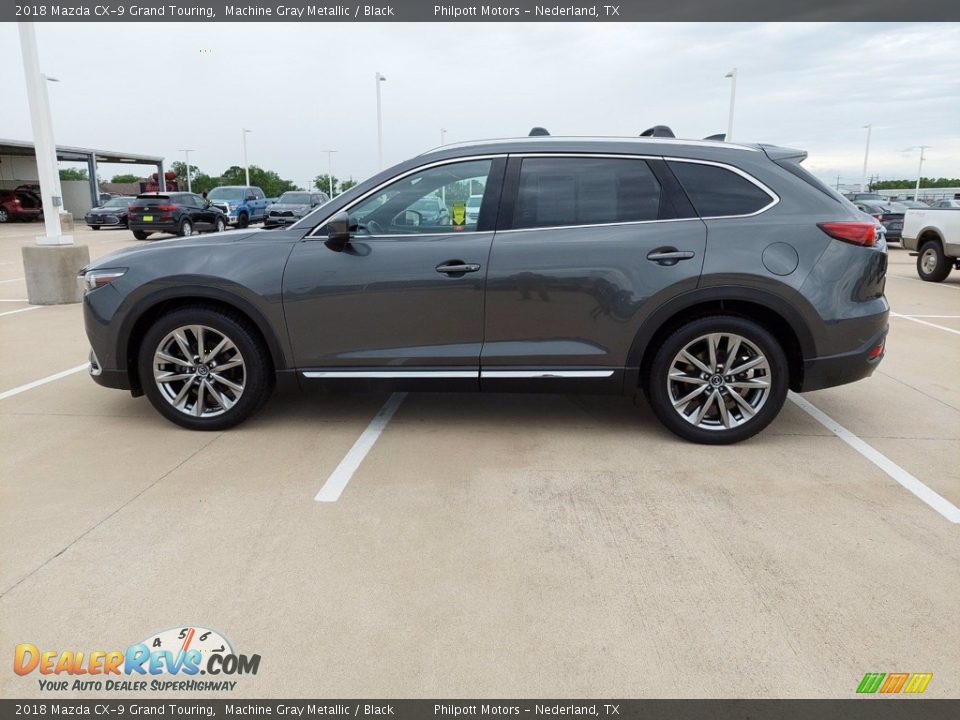 2018 Mazda CX-9 Grand Touring Machine Gray Metallic / Black Photo #7