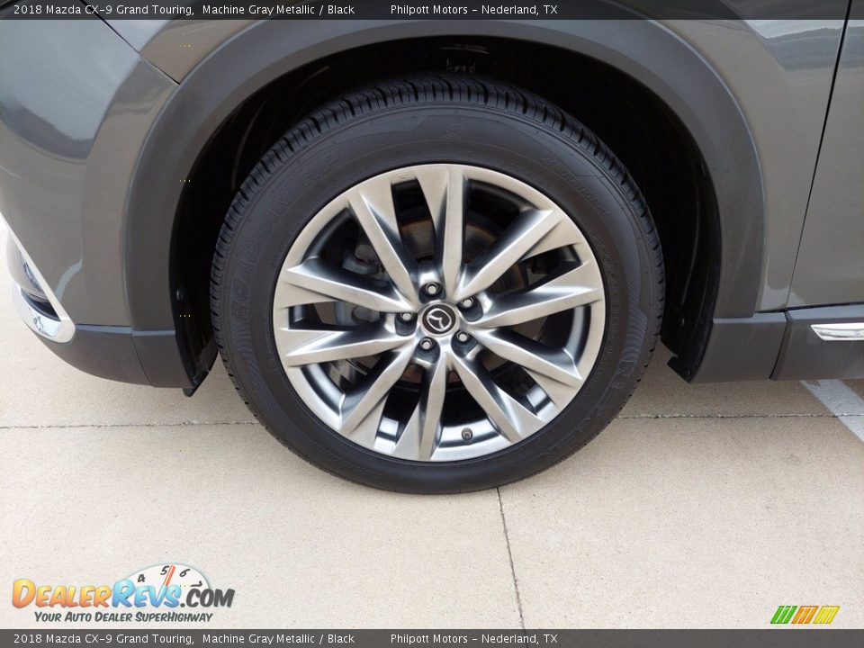 2018 Mazda CX-9 Grand Touring Machine Gray Metallic / Black Photo #10