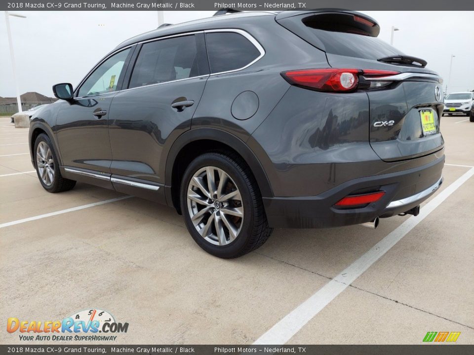 2018 Mazda CX-9 Grand Touring Machine Gray Metallic / Black Photo #11