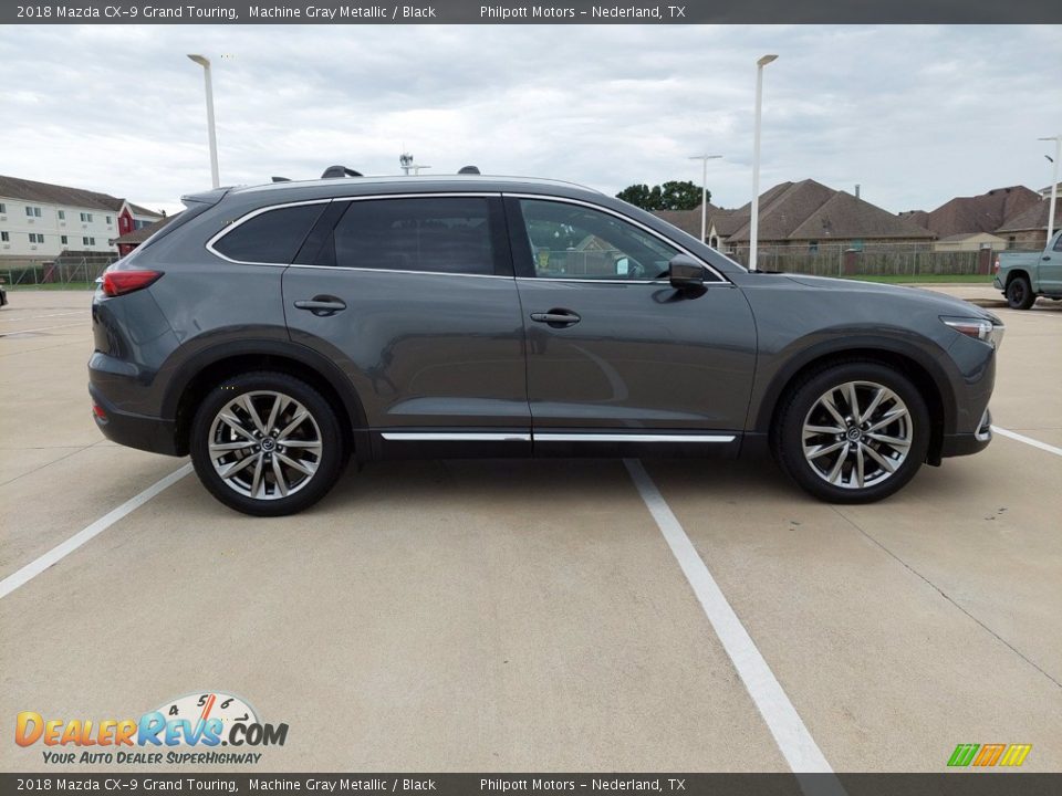 2018 Mazda CX-9 Grand Touring Machine Gray Metallic / Black Photo #12