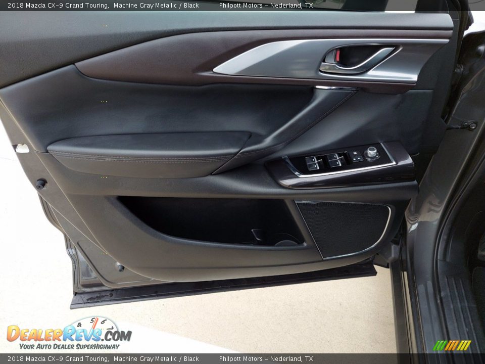 2018 Mazda CX-9 Grand Touring Machine Gray Metallic / Black Photo #13