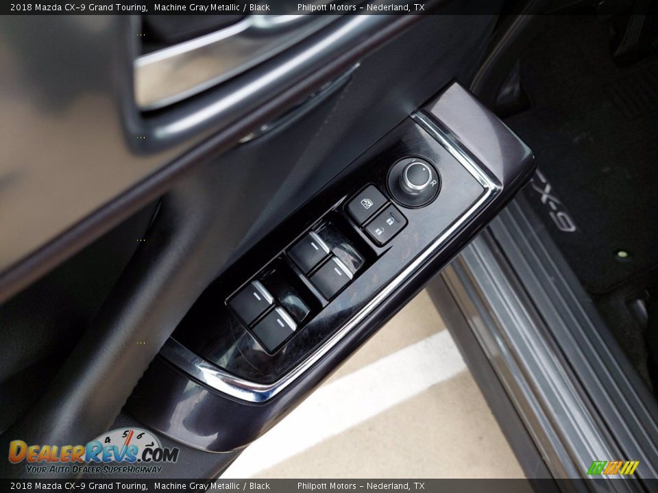 2018 Mazda CX-9 Grand Touring Machine Gray Metallic / Black Photo #14