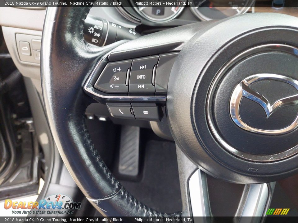 2018 Mazda CX-9 Grand Touring Machine Gray Metallic / Black Photo #16