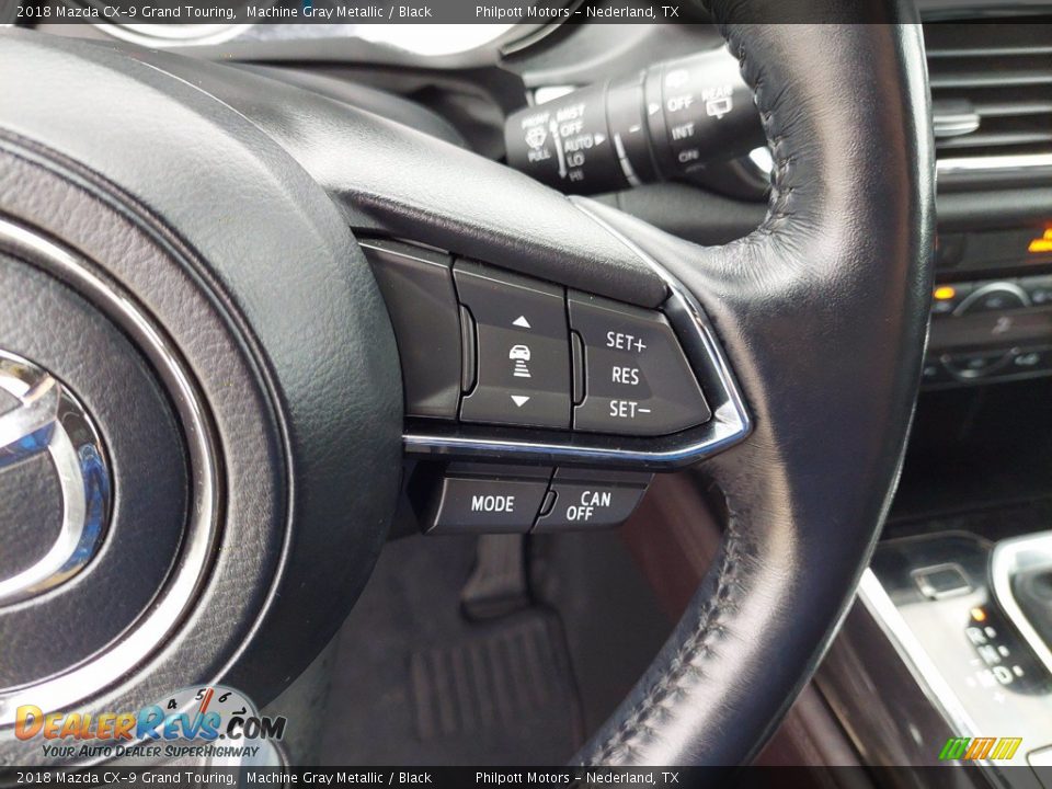 2018 Mazda CX-9 Grand Touring Machine Gray Metallic / Black Photo #17