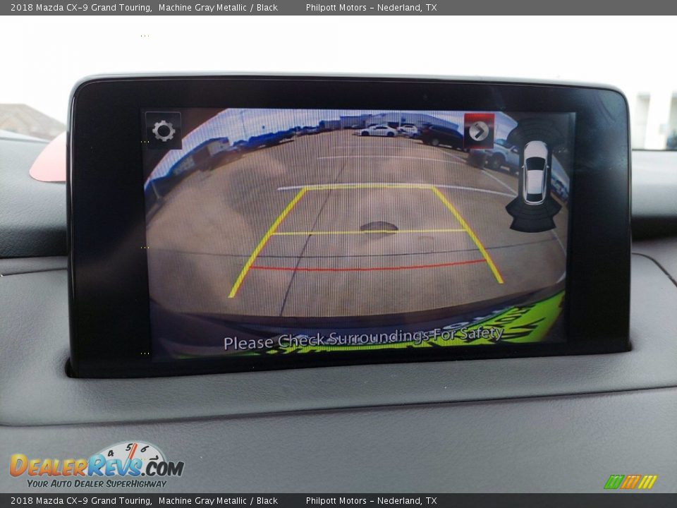 2018 Mazda CX-9 Grand Touring Machine Gray Metallic / Black Photo #20