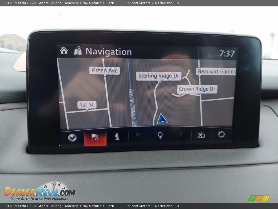 2018 Mazda CX-9 Grand Touring Machine Gray Metallic / Black Photo #21