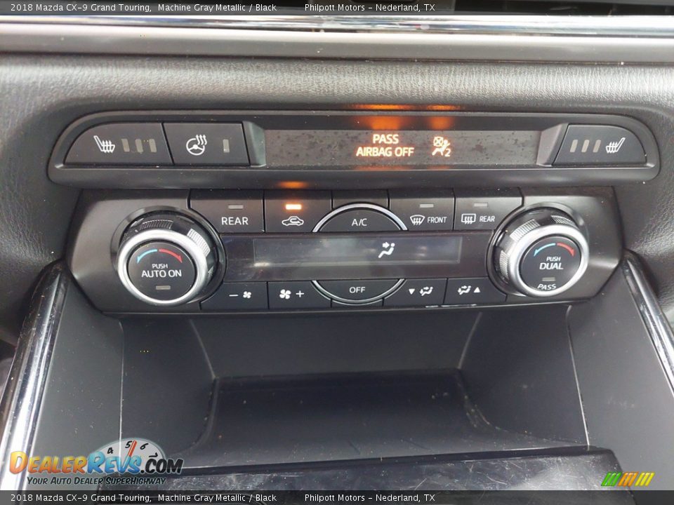 2018 Mazda CX-9 Grand Touring Machine Gray Metallic / Black Photo #24