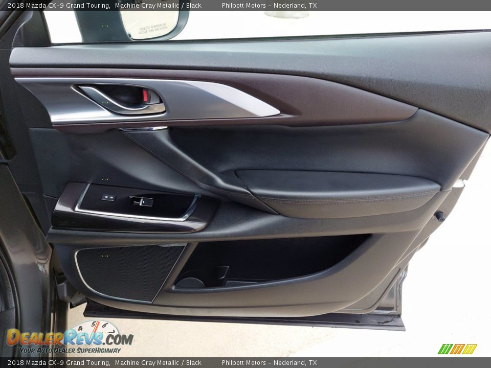 2018 Mazda CX-9 Grand Touring Machine Gray Metallic / Black Photo #31