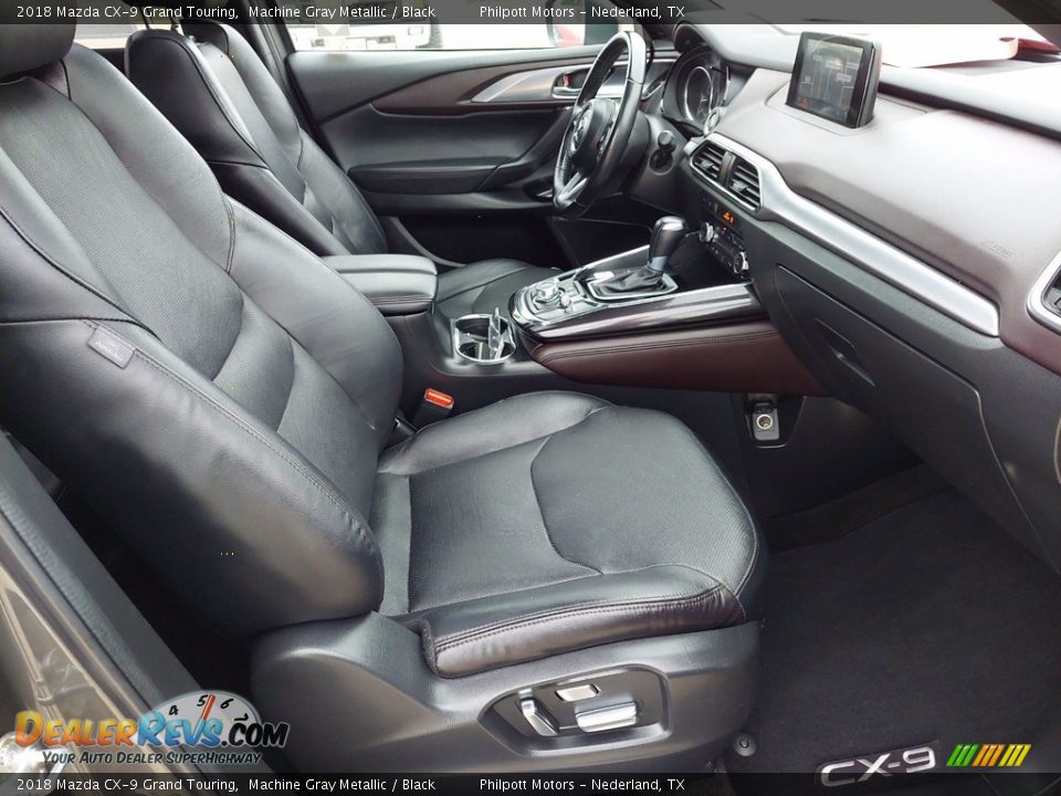 2018 Mazda CX-9 Grand Touring Machine Gray Metallic / Black Photo #32