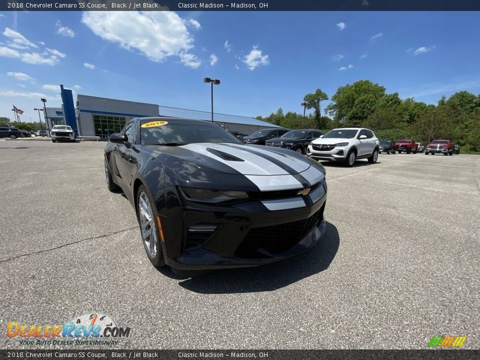 2018 Chevrolet Camaro SS Coupe Black / Jet Black Photo #1