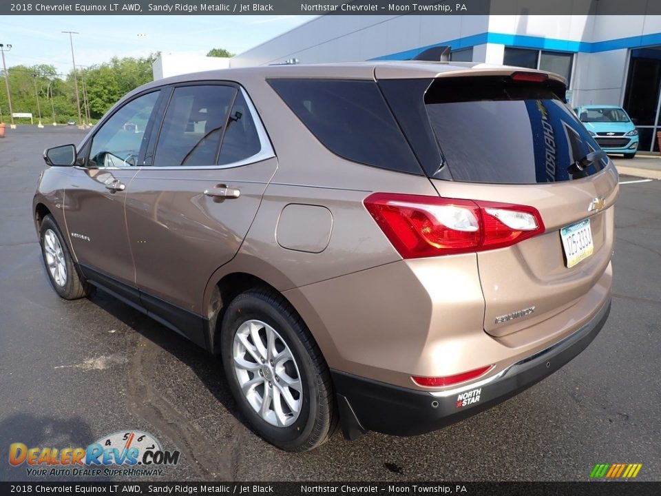 2018 Chevrolet Equinox LT AWD Sandy Ridge Metallic / Jet Black Photo #4