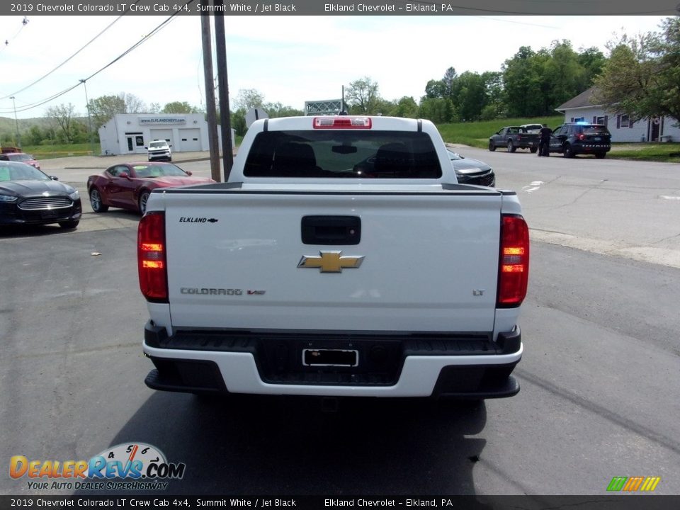 2019 Chevrolet Colorado LT Crew Cab 4x4 Summit White / Jet Black Photo #4