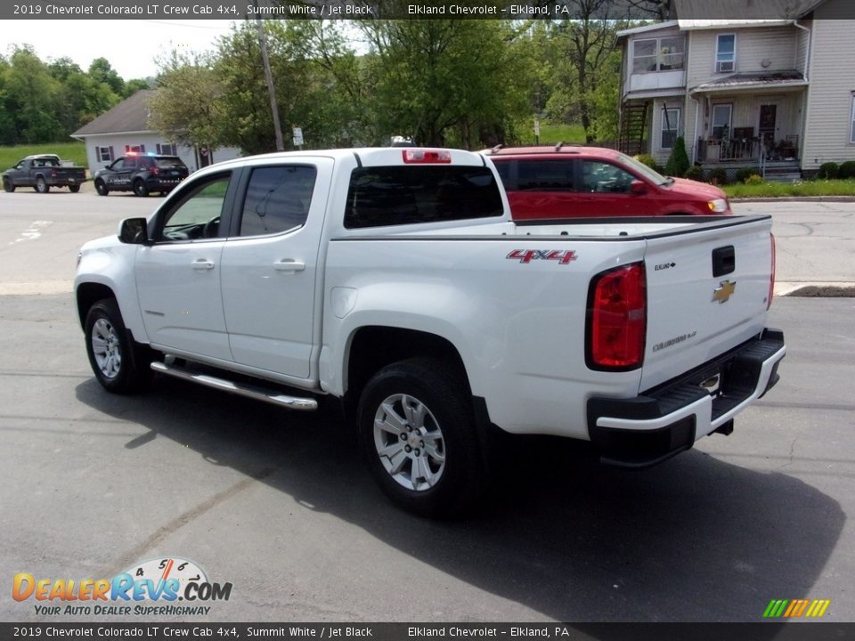 2019 Chevrolet Colorado LT Crew Cab 4x4 Summit White / Jet Black Photo #5