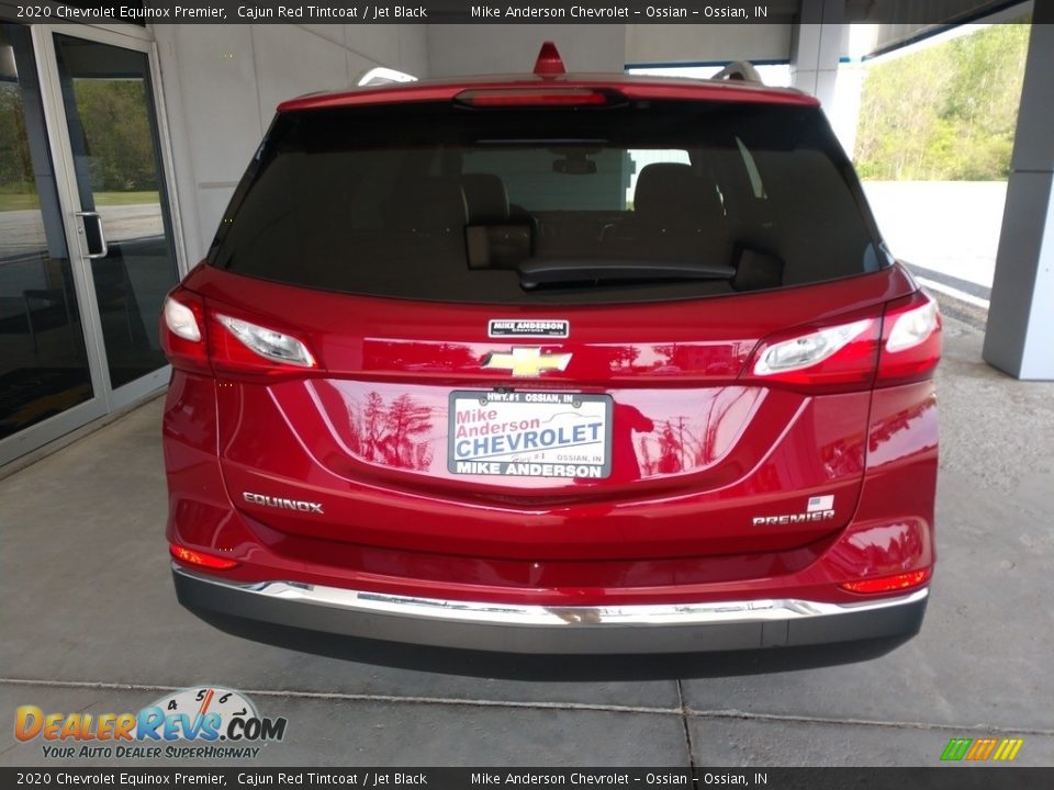 2020 Chevrolet Equinox Premier Cajun Red Tintcoat / Jet Black Photo #5