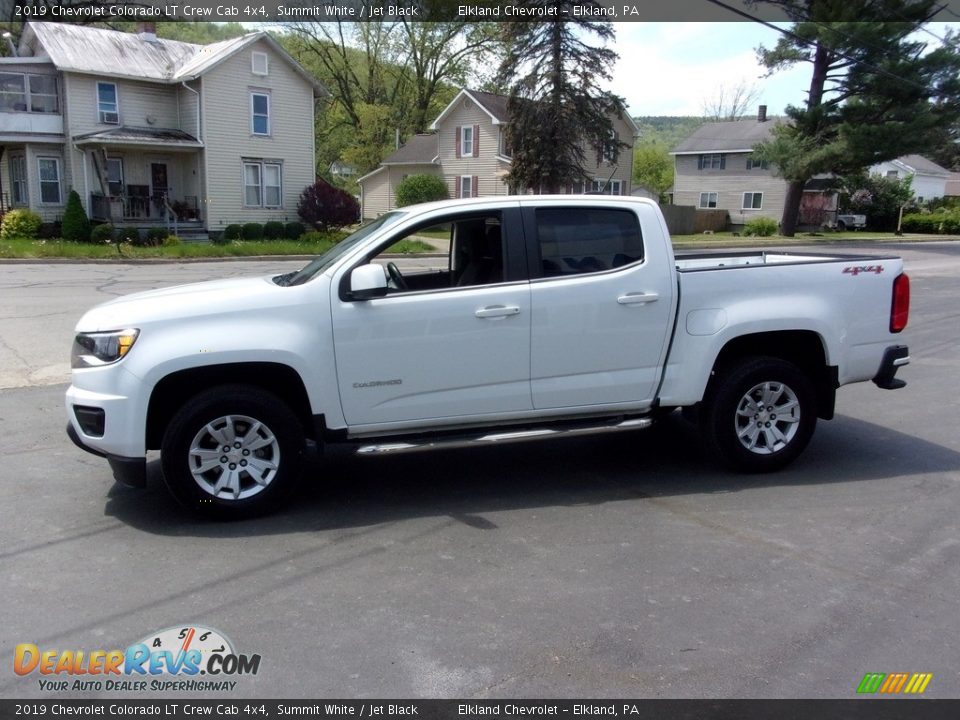 2019 Chevrolet Colorado LT Crew Cab 4x4 Summit White / Jet Black Photo #6