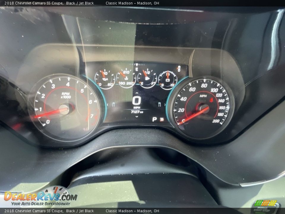 2018 Chevrolet Camaro SS Coupe Gauges Photo #7