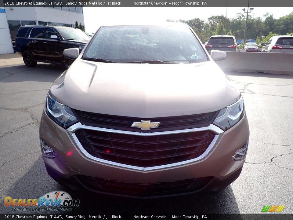 2018 Chevrolet Equinox LT AWD Sandy Ridge Metallic / Jet Black Photo #13