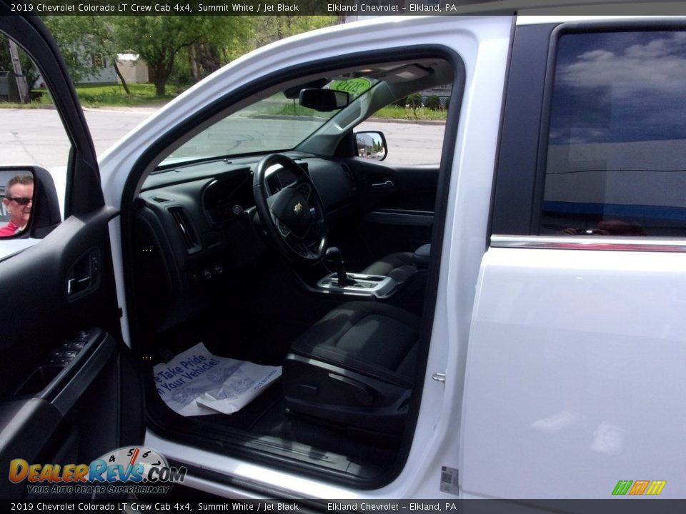 2019 Chevrolet Colorado LT Crew Cab 4x4 Summit White / Jet Black Photo #13