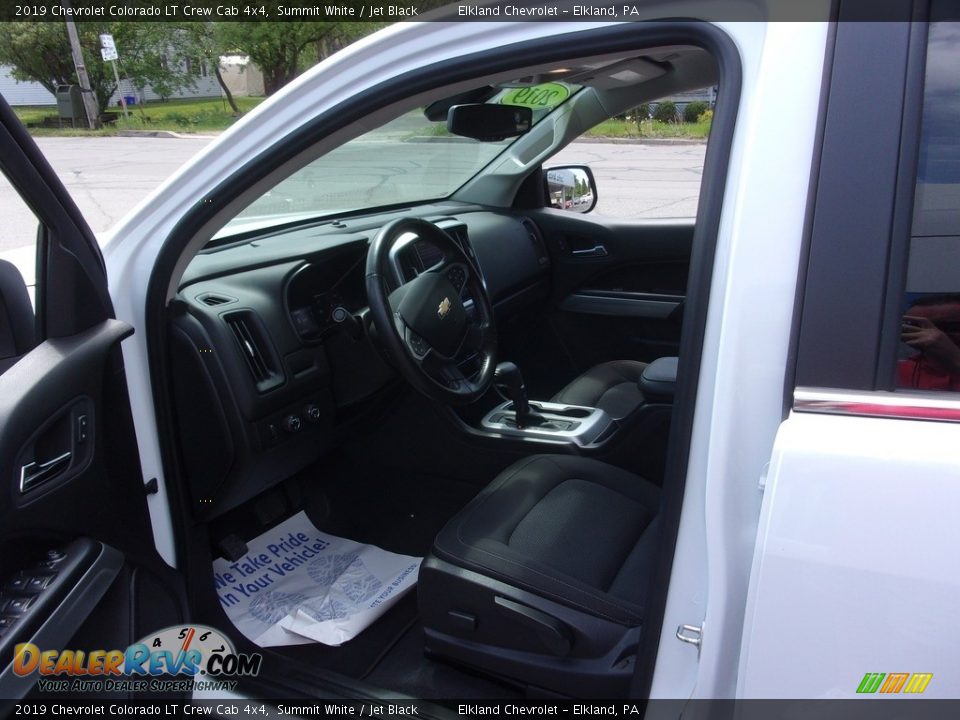 2019 Chevrolet Colorado LT Crew Cab 4x4 Summit White / Jet Black Photo #14