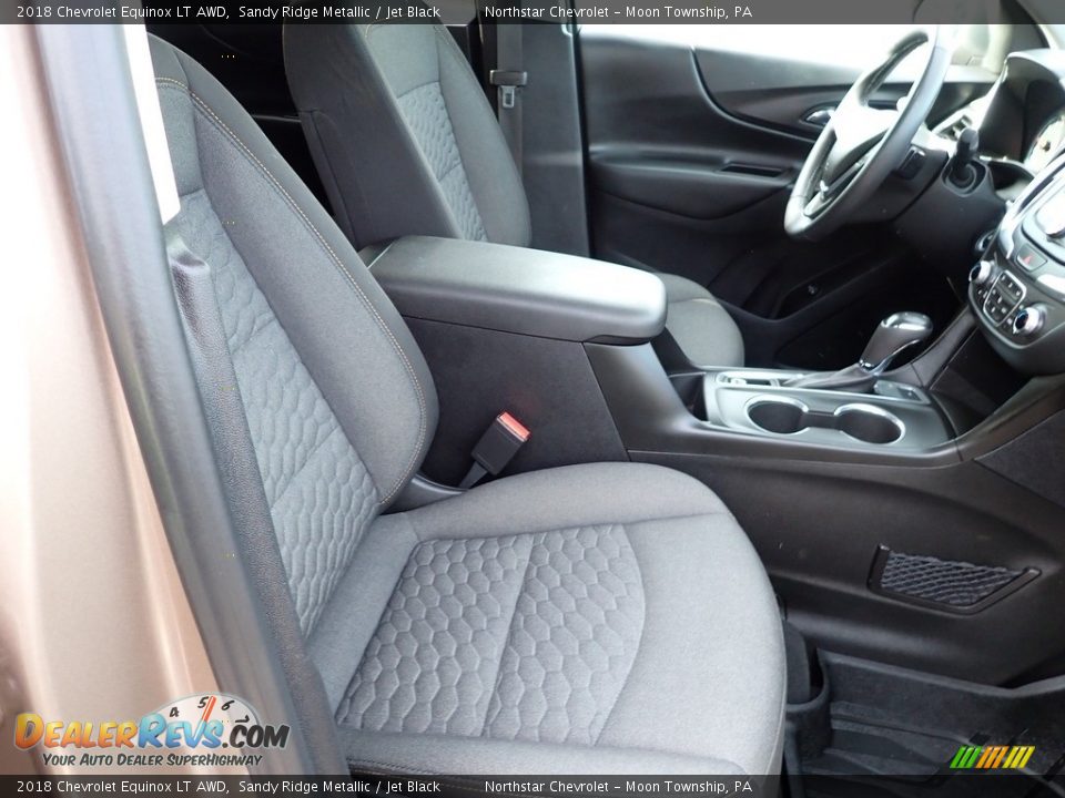 2018 Chevrolet Equinox LT AWD Sandy Ridge Metallic / Jet Black Photo #15