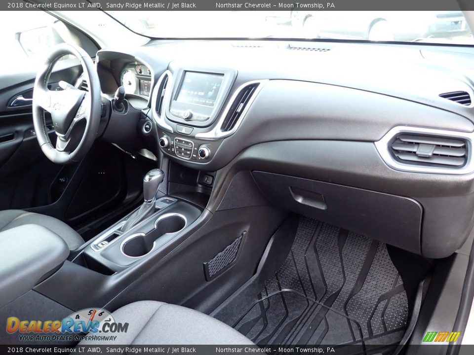 2018 Chevrolet Equinox LT AWD Sandy Ridge Metallic / Jet Black Photo #16